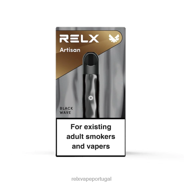 RELX Pods Portugal - RELX Metal Artisan dispositivo P02N864 onda negra
