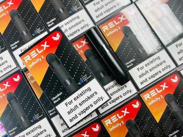 RELX Vape Disposable - RELX Infinity 2 dispositivos vaporizadores P02N866 obsidiana negra