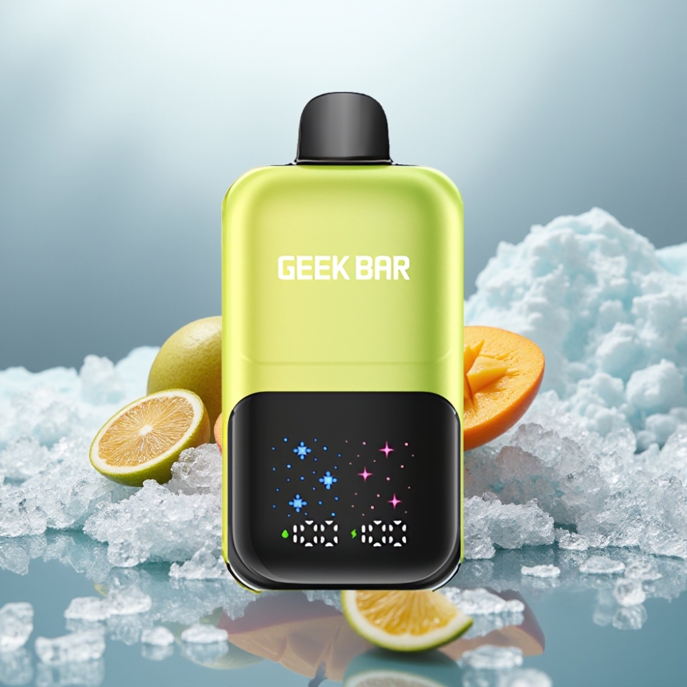 GEEK BAR 2GO 50000 Puffs México Manga Gelo Tela Grande Bateria Recarregável GEEK BAR 2GO 50000 Puffs México Manga Gelo Tela Grande Bateria Recarregável
