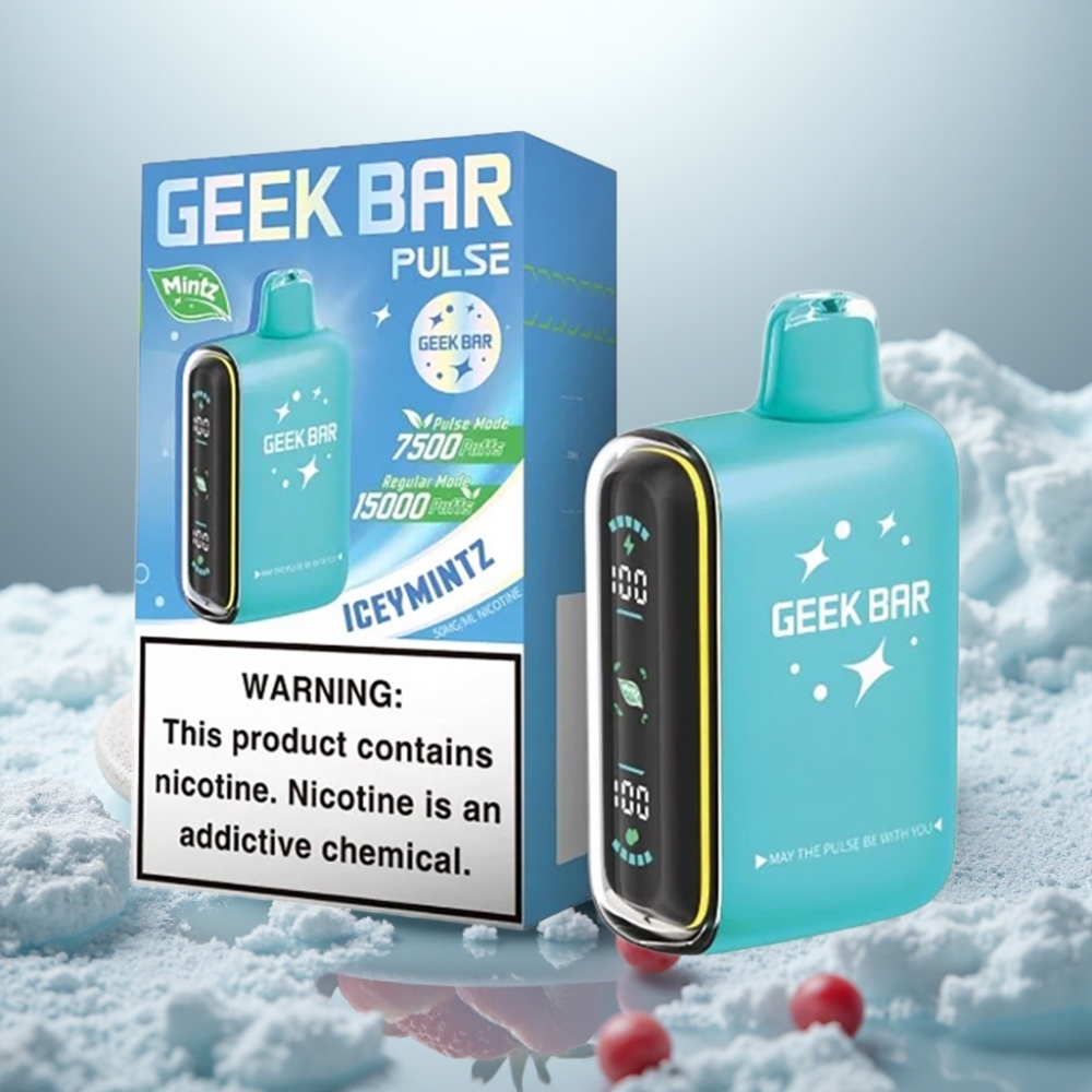 GEEK BAR Pulse 15000 Puffs Sabor Hortelã Capacidade 16ML