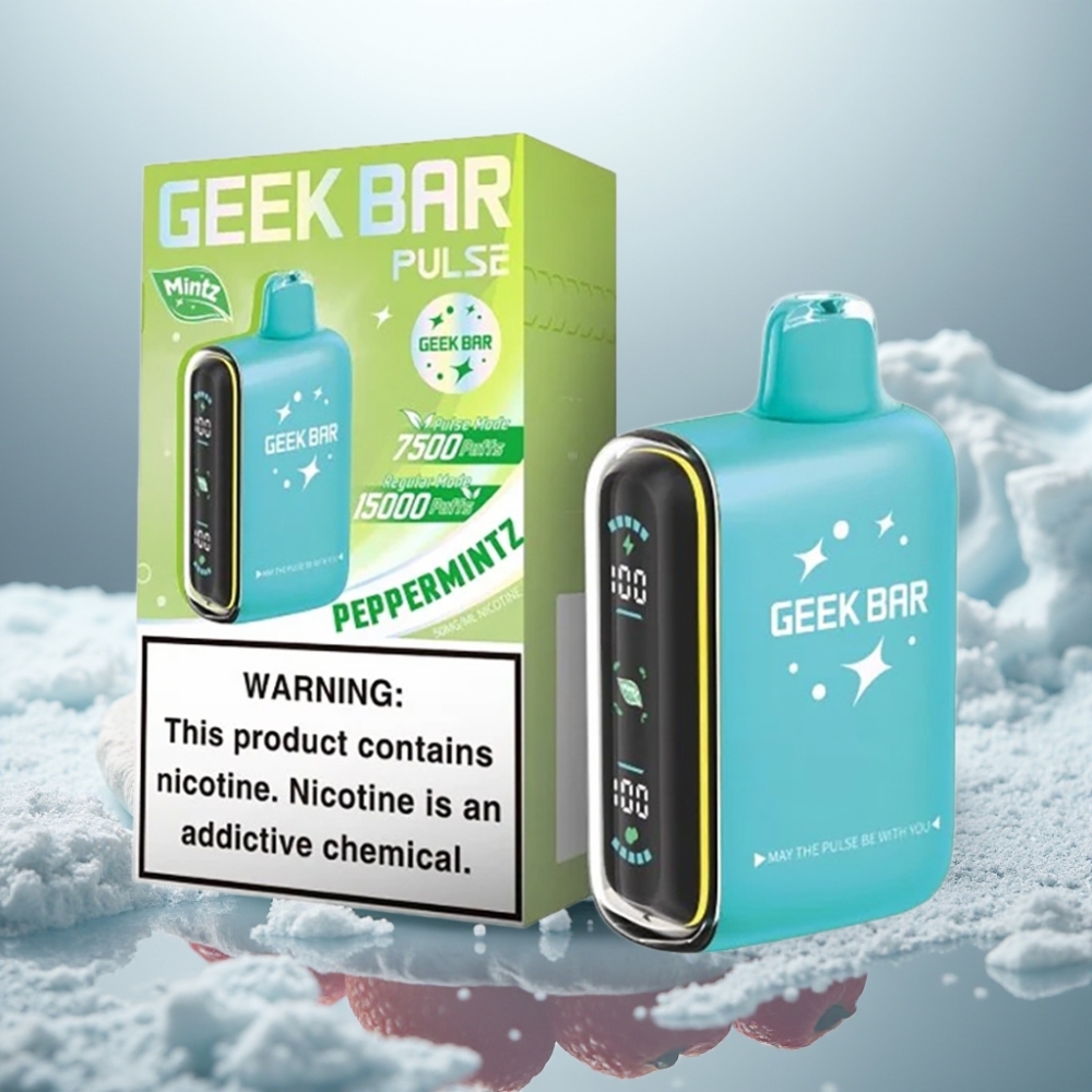 GEEK BAR Pulse 15000 Puffs Sabor Hortelã Capacidade 16ML