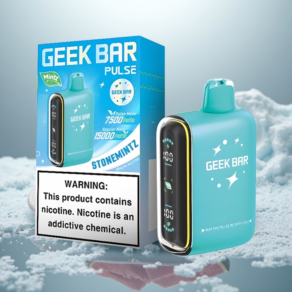 GEEK BAR Pulse 15000 Puffs Sabor Hortelã Capacidade 16ML