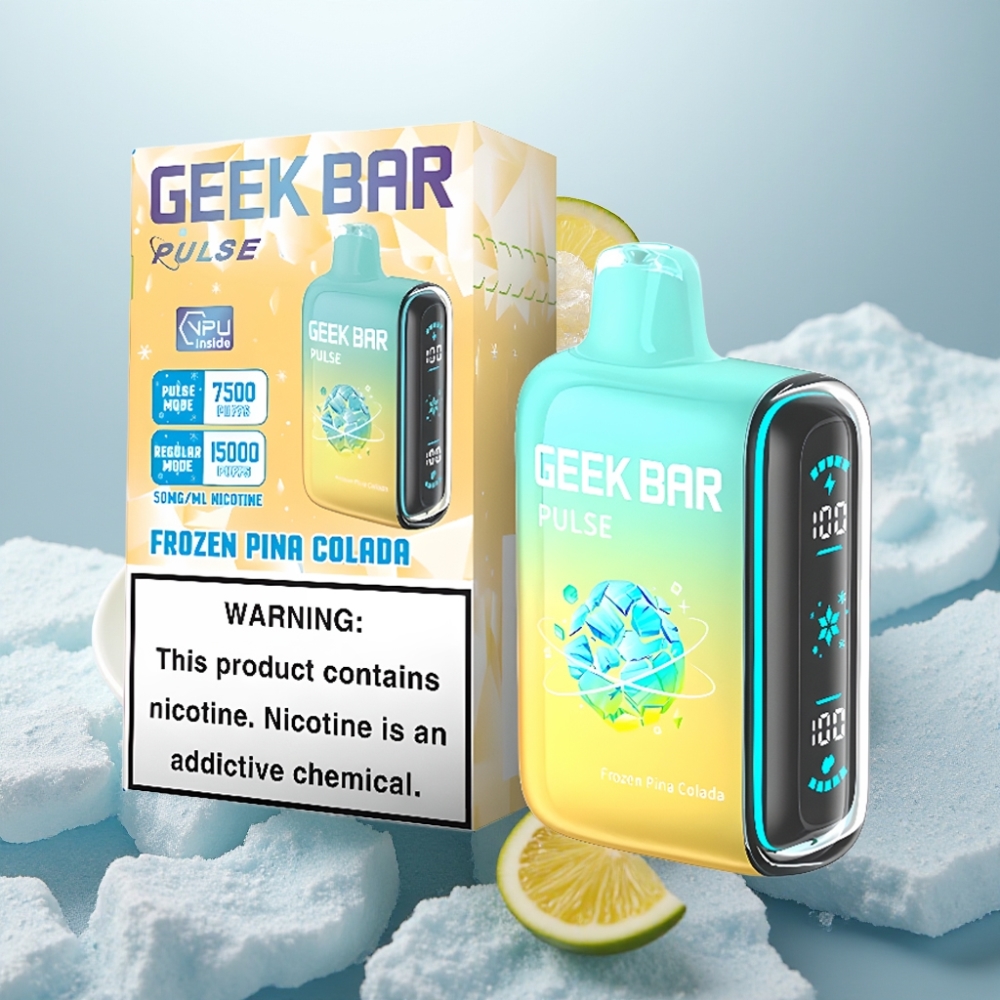 Geek Bar Pulse 15000 Puffs Edição Congelada 16ML 5%