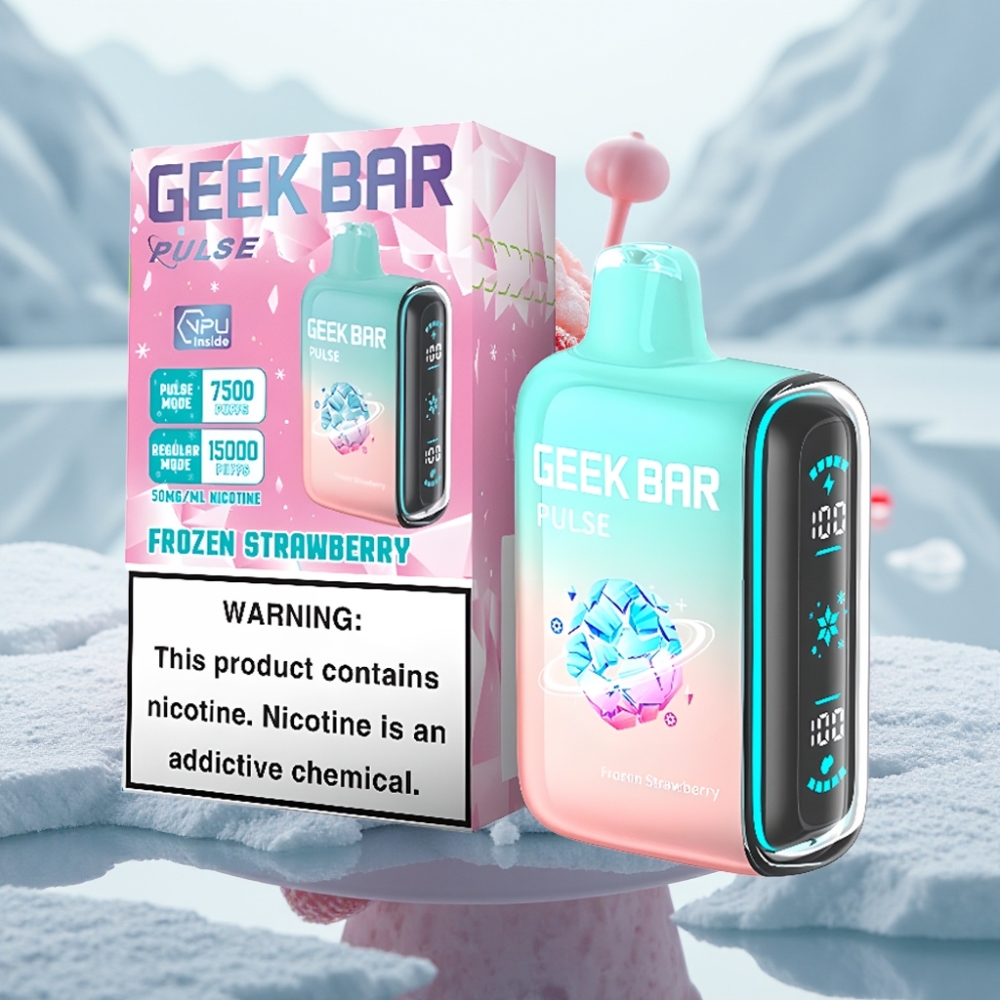 Geek Bar Pulse 15000 Puffs Edição Congelada 16ML 5%