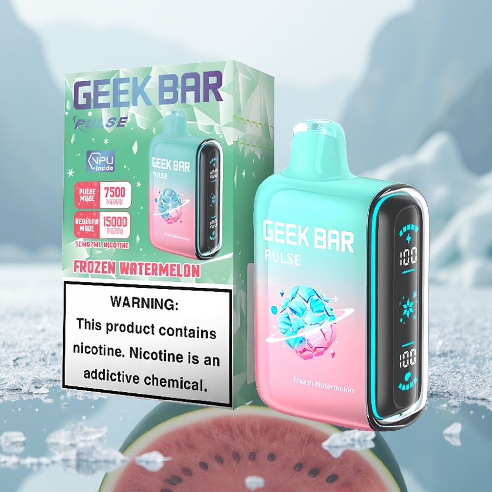 Geek Bar Pulse 15000 Puffs Edição Congelada 16ML 5%
