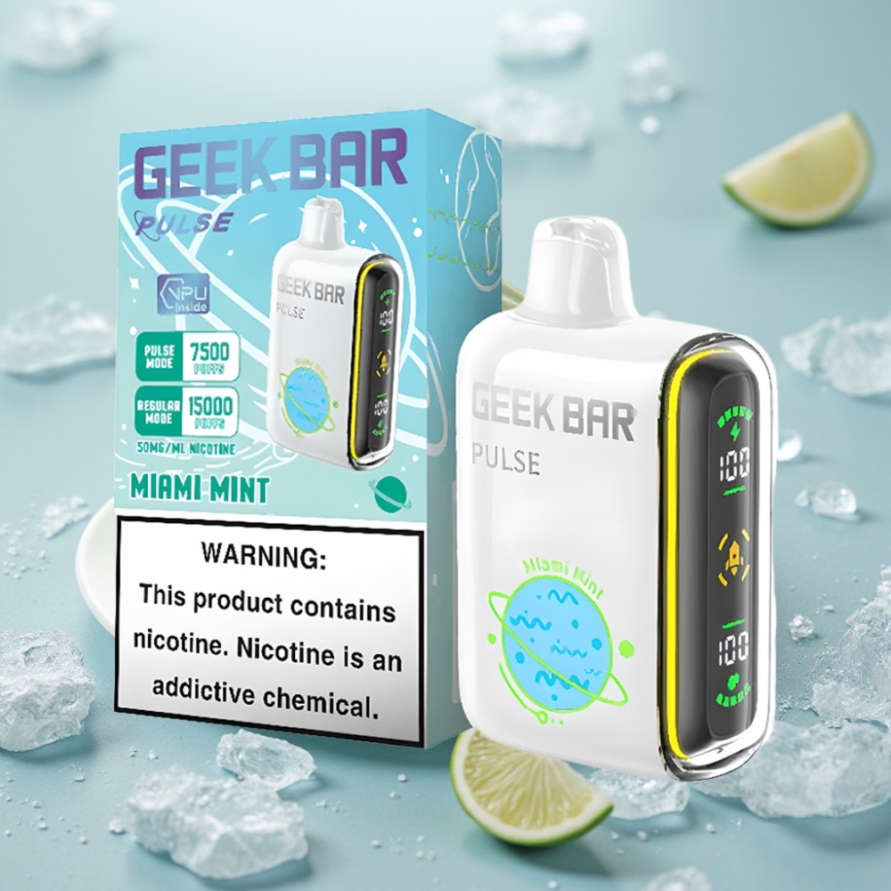 Geek Bar Pulse 15000 Puffs Edição Planeta 16ML 5%