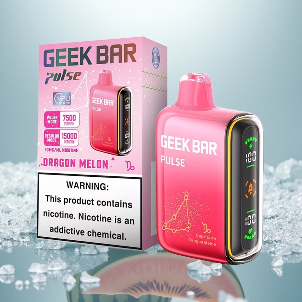 Geek Bar Pulse 15000 Puffs Edição Zodíaco 16ML 5% Nicotina