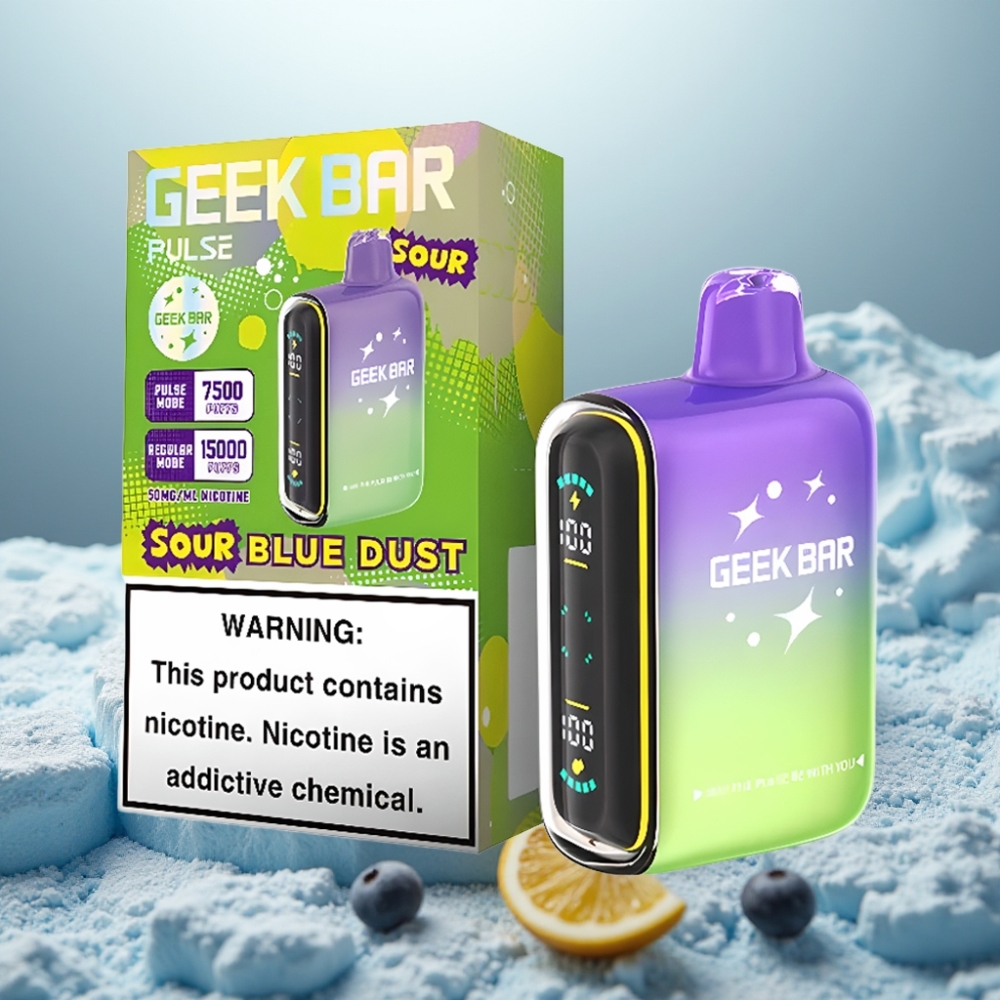 Geek Bar Pulse 15000 Puffs Sabor Azedo Capacidade 16ML
