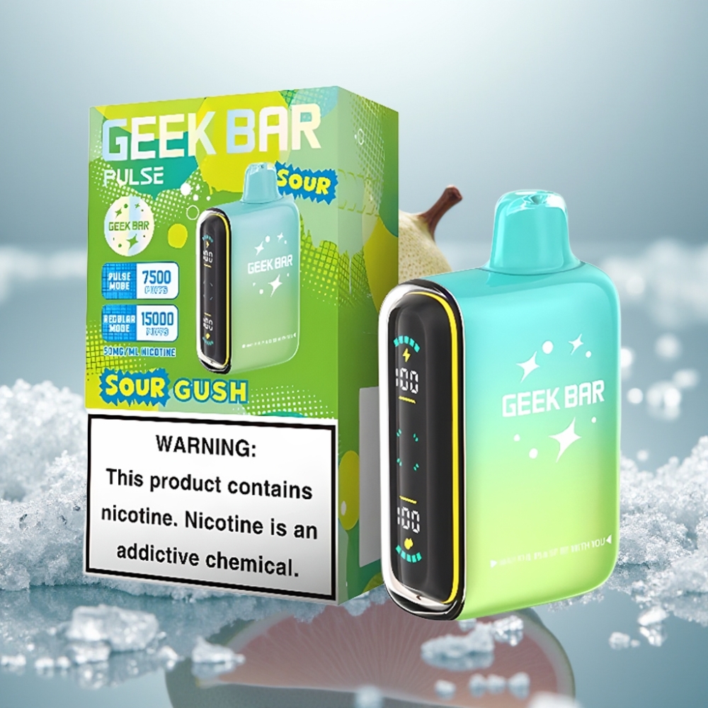 Geek Bar Pulse 15000 Puffs Sabor Azedo Capacidade 16ML