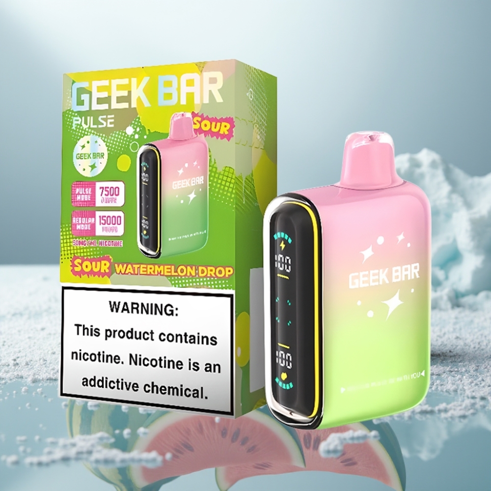 Geek Bar Pulse 15000 Puffs Sabor Azedo Capacidade 16ML