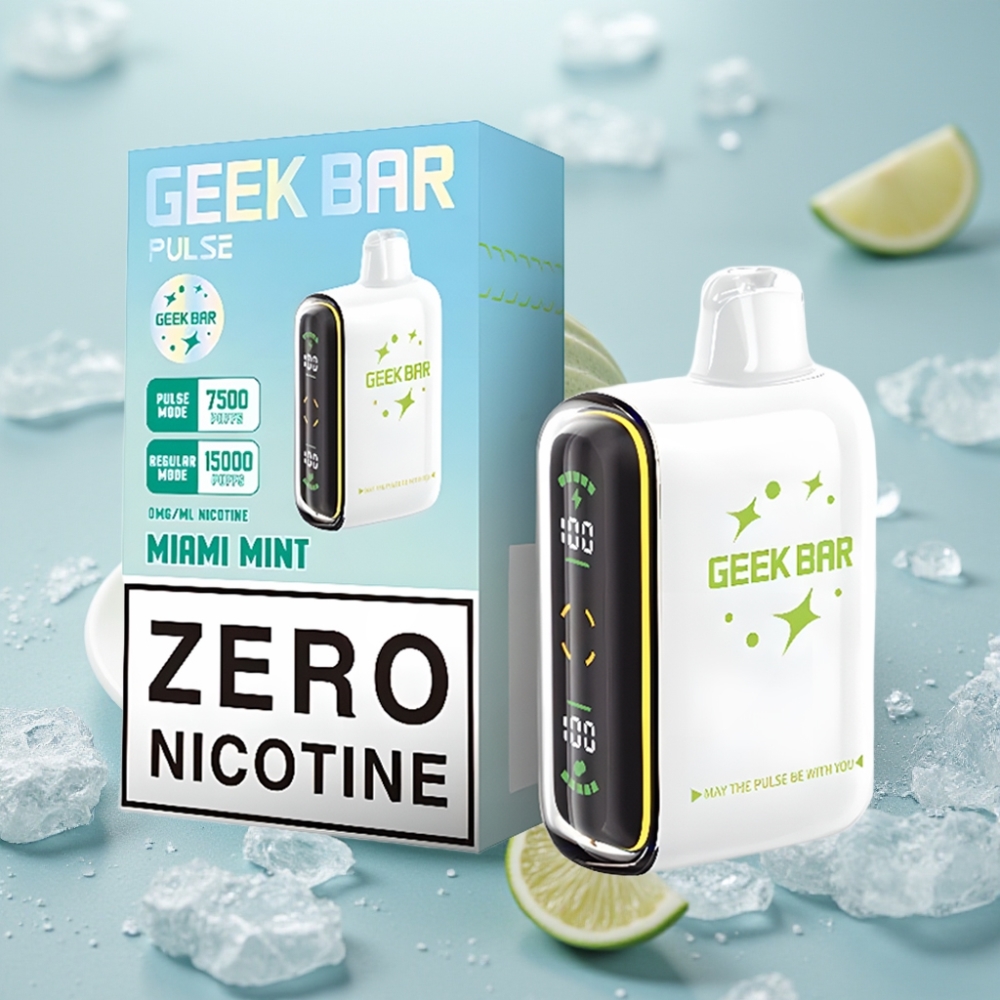 Geek Bar Pulse 15000 Puffs Sabor Zero Nicotina 16ML 5%