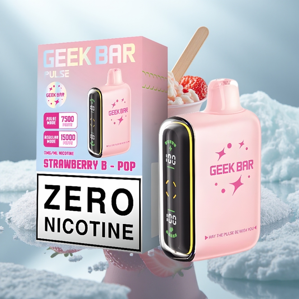 Geek Bar Pulse 15000 Puffs Sabor Zero Nicotina 16ML 5%