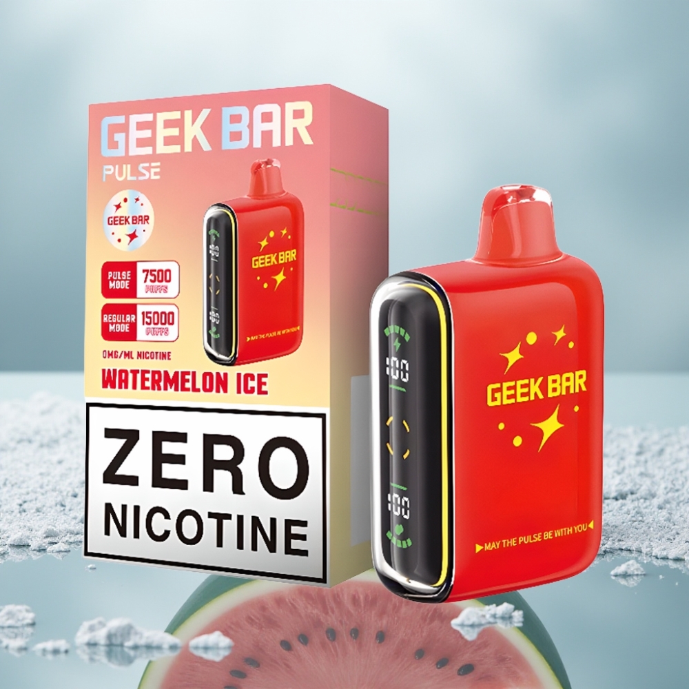 Geek Bar Pulse 15000 Puffs Sabor Zero Nicotina 16ML 5%