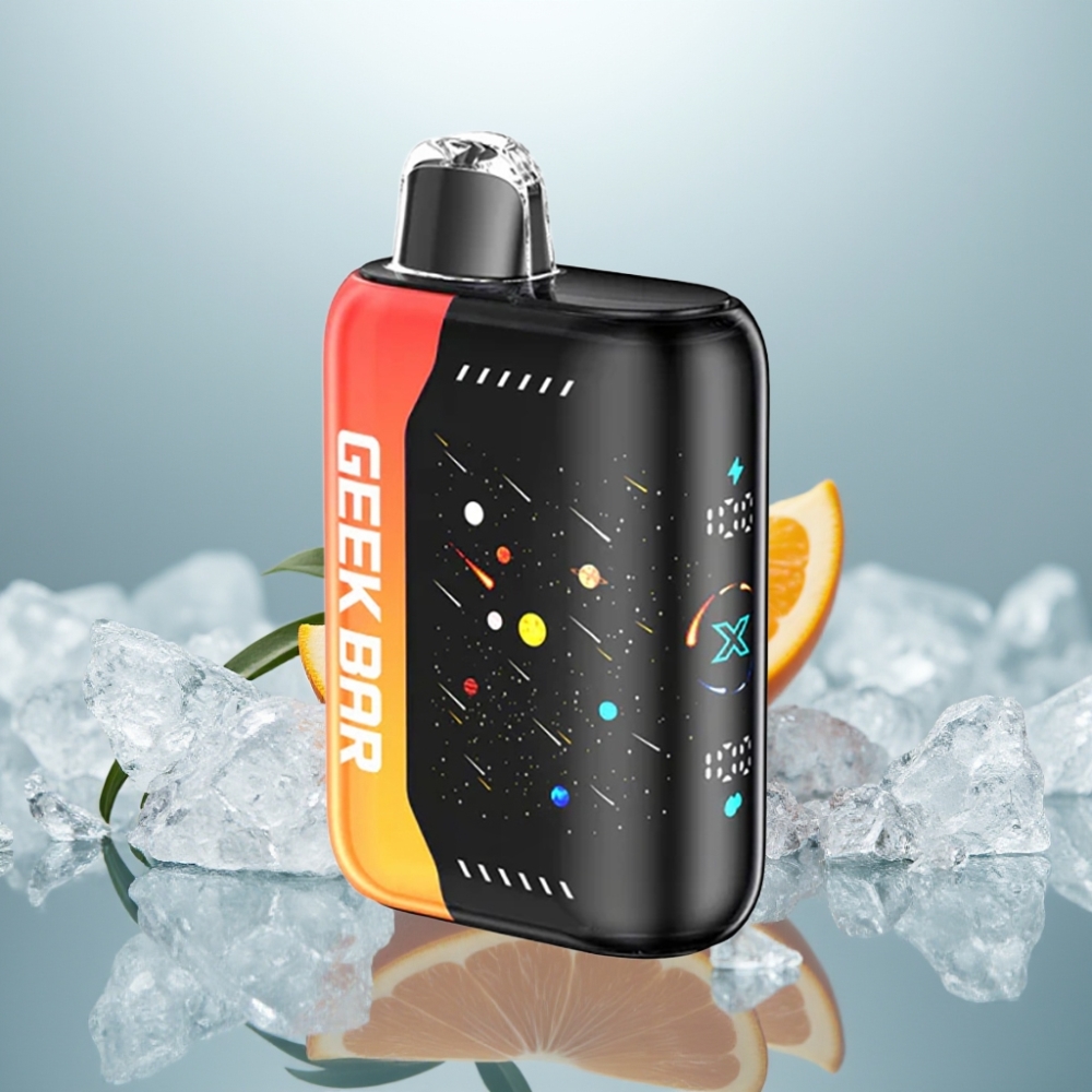 GEEK BAR Pulse X 25000 Puffs Disposable Vape Edição Meteor e 18mL E-Líquido