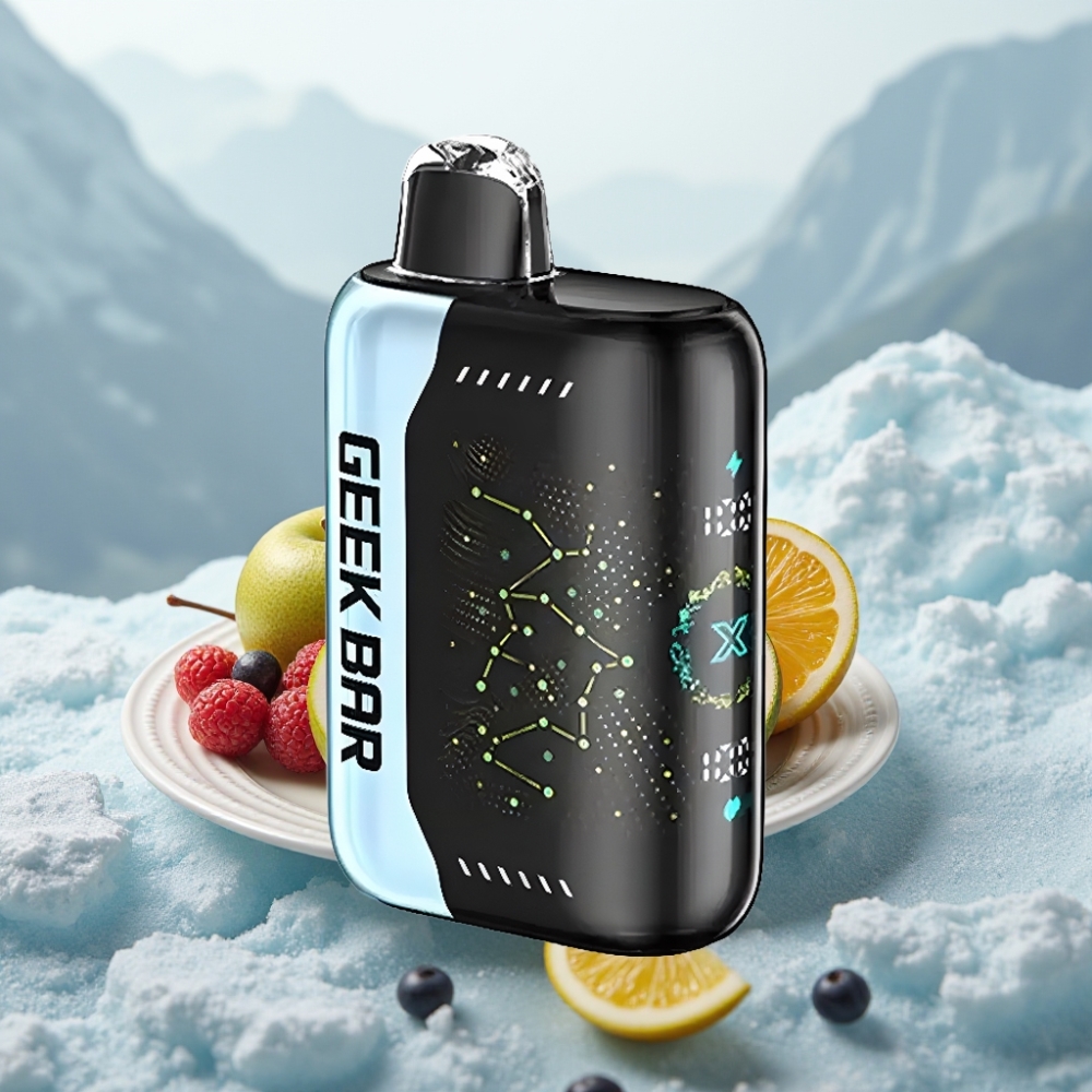 GEEK BAR Pulse X 25000 Puffs Disposable Vape Versão Padrão com 18mL de Líquido e Tela Curva 3D