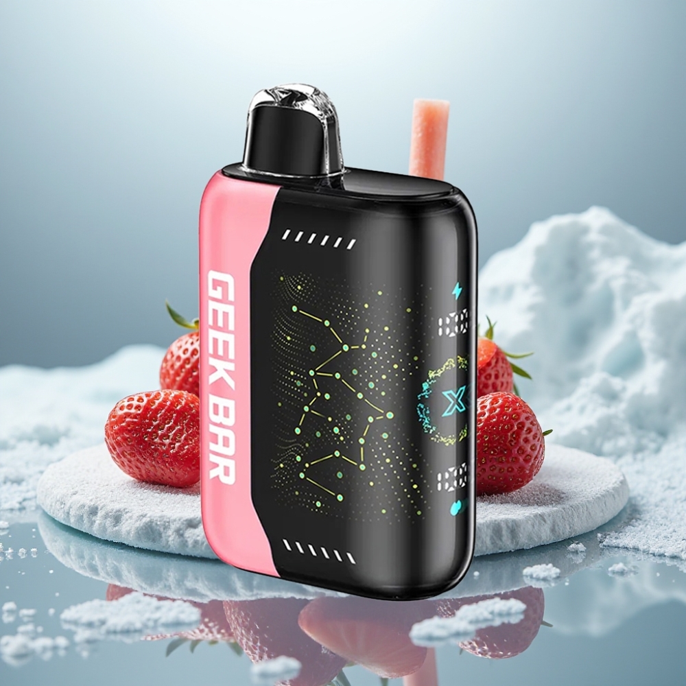 GEEK BAR Pulse X 25000 Puffs Disposable Vape Versão Padrão com 18mL de Líquido e Tela Curva 3D