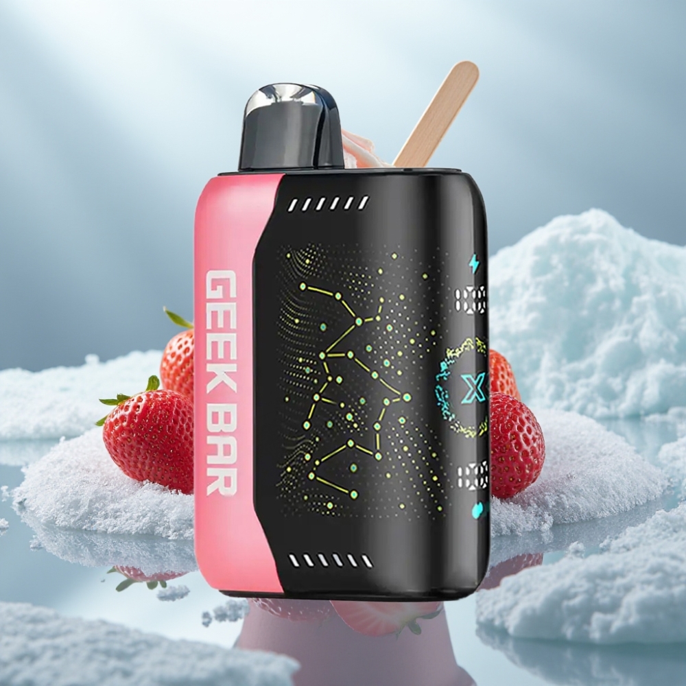 GEEK BAR Pulse X 25000 Puffs Disposable Vape Versão Padrão com 18mL de Líquido e Tela Curva 3D