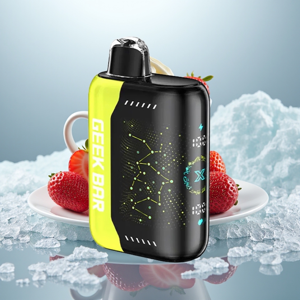 GEEK BAR Pulse X 25000 Puffs Disposable Vape Versão Padrão com 18mL de Líquido e Tela Curva 3D