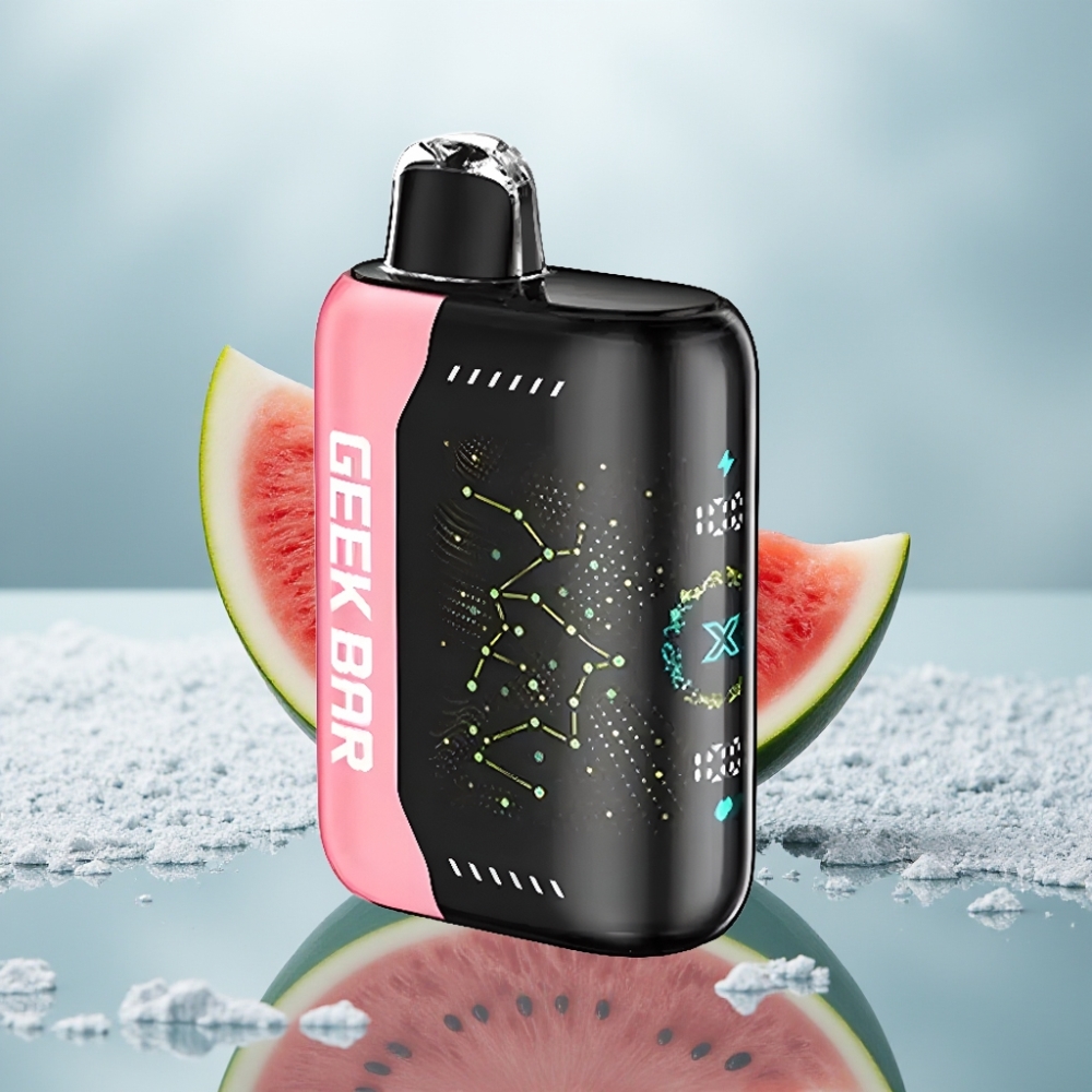GEEK BAR Pulse X 25000 Puffs Disposable Vape Versão Padrão com 18mL de Líquido e Tela Curva 3D