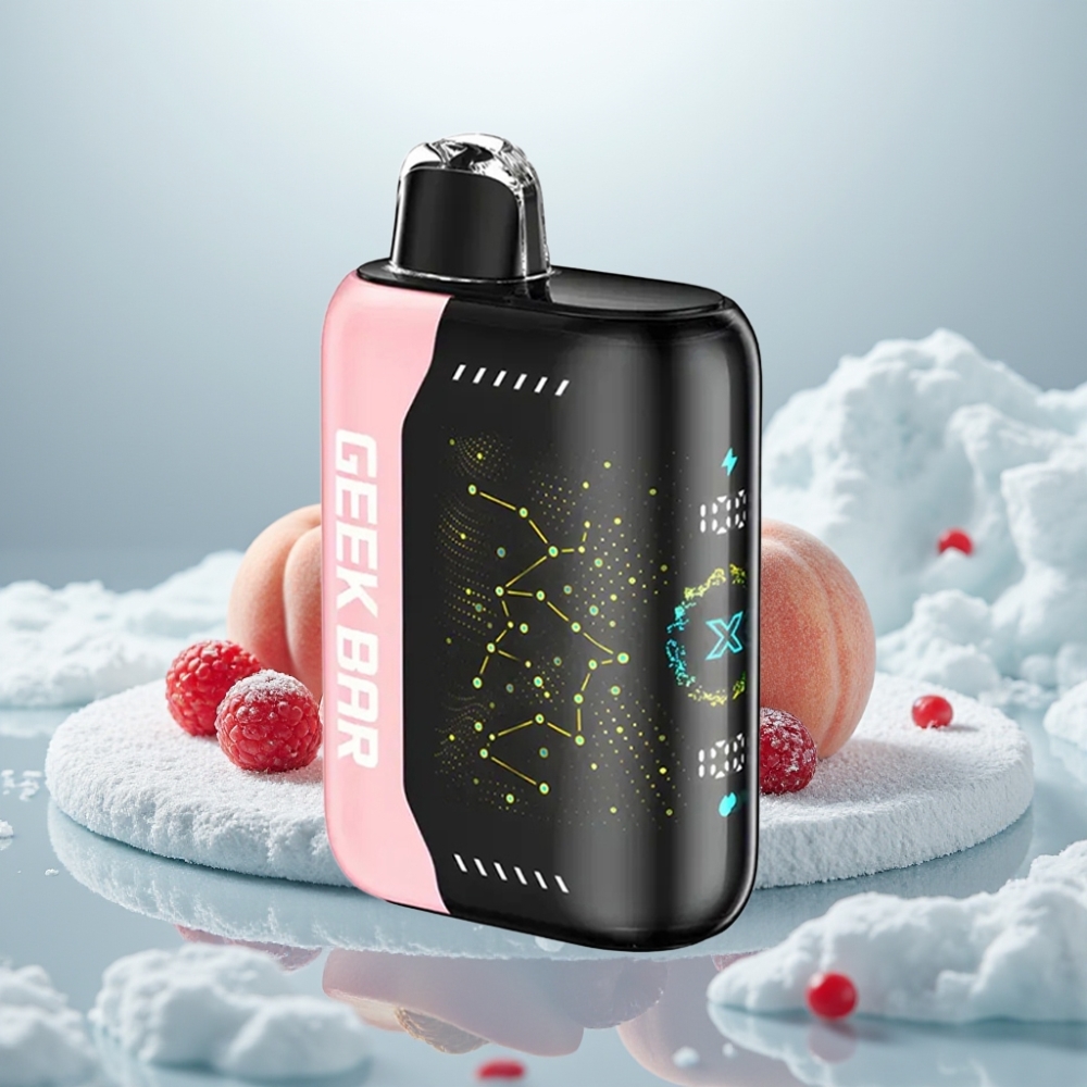 GEEK BAR Pulse X 25000 Puffs Disposable Vape Versão Padrão com 18mL de Líquido e Tela Curva 3D
