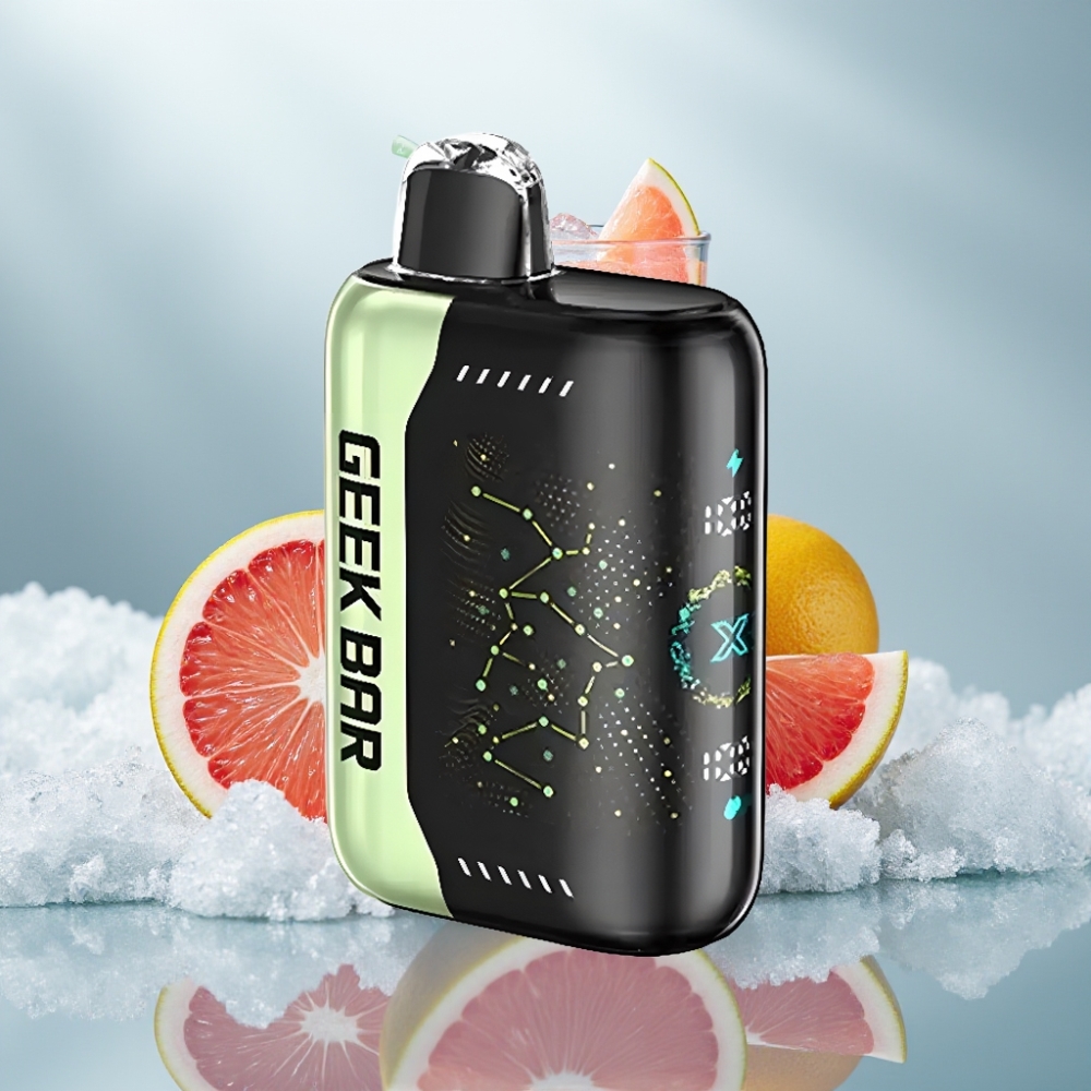 GEEK BAR Pulse X 25000 Puffs Disposable Vape Versão Padrão com 18mL de Líquido e Tela Curva 3D