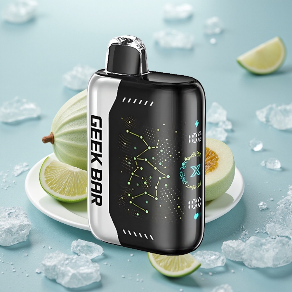 GEEK BAR Pulse X 25000 Puffs Disposable Vape Versão Padrão com 18mL de Líquido e Tela Curva 3D