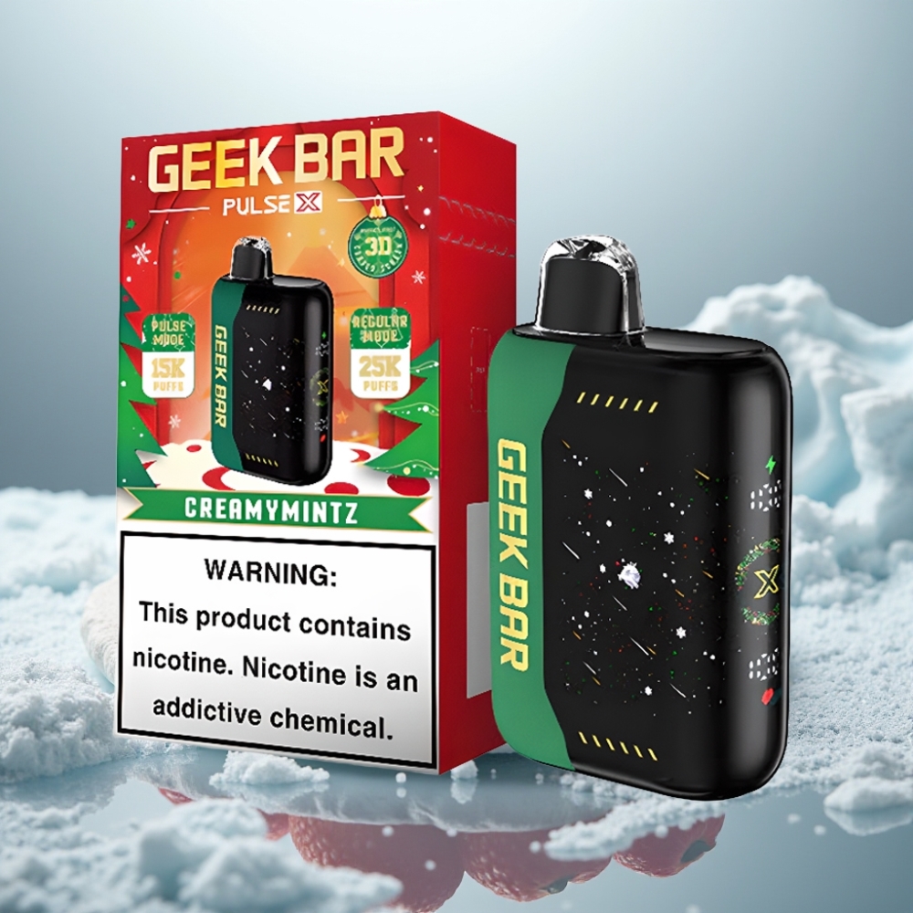 GEEK BAR Pulse X 25000 Puffs Edição de Natal Disposable Vape