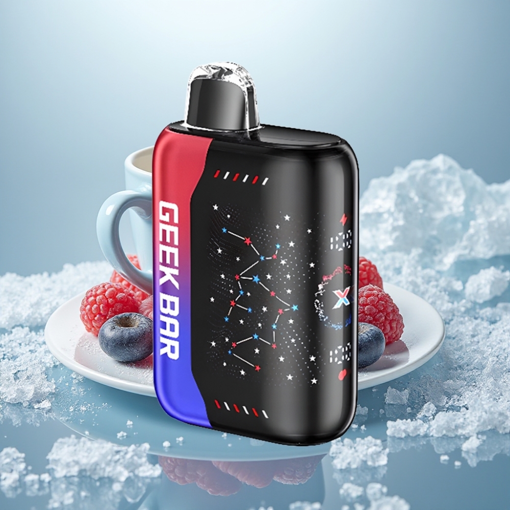 GEEK BAR Pulse X 25000 Sabores Patriot Edição 18mL Tela Curva 3D GEEK BAR Pulse X 25000 Sabores Patriot Edição 18mL Tela Curva 3D