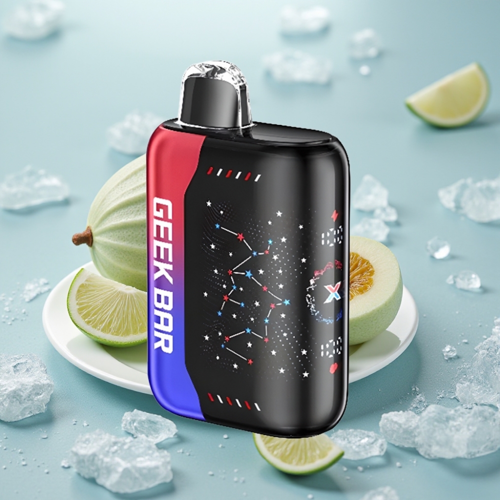 GEEK BAR Pulse X 25000 Sabores Patriot Edição 18mL Tela Curva 3D