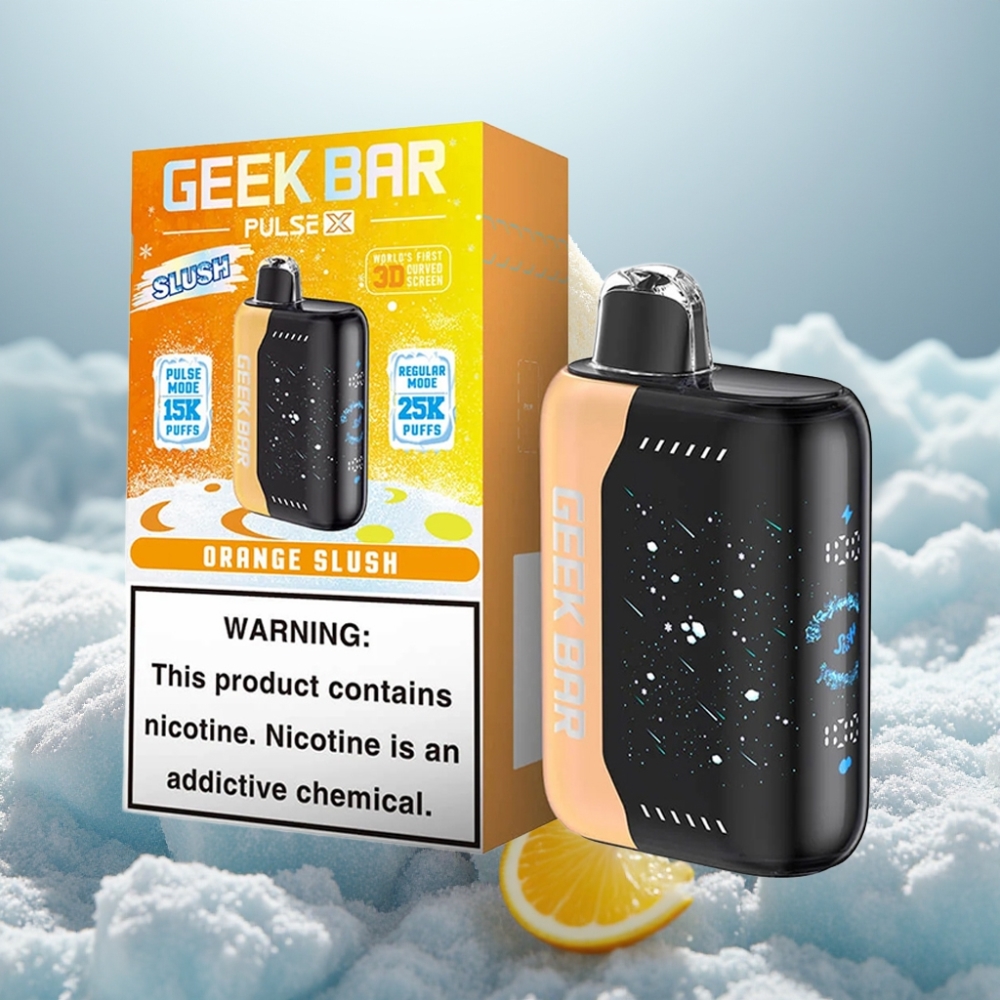 Geek Bar Pulse X 25000 Puffs Slush Edição 18mL Tela Curva 3D