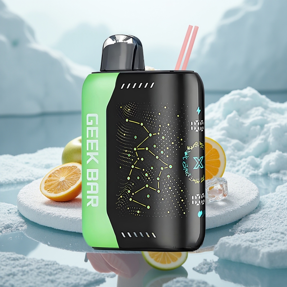 Geek Bar Pulse X 25000 Tragadas Versão Zero Nicotina e 18mL E-Líquido Pré-carregado