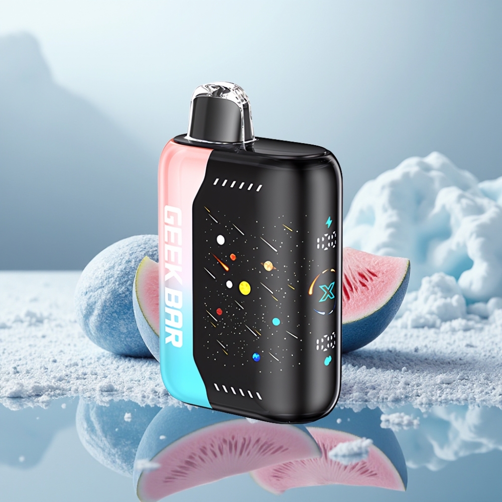 GEEK BAR Pulse X 42K Puffs Meteor Edition Rosa & Azul Tela Curva 3D GEEK BAR Pulse X 42K Puffs Meteor Edition Rosa & Azul Tela Curva 3D