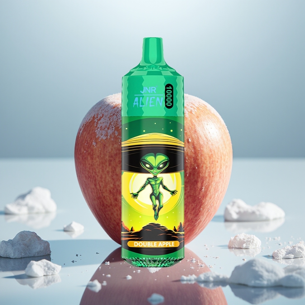 JNR Alien 10000 Puffs Maçã Dupla Bateria 850mAh