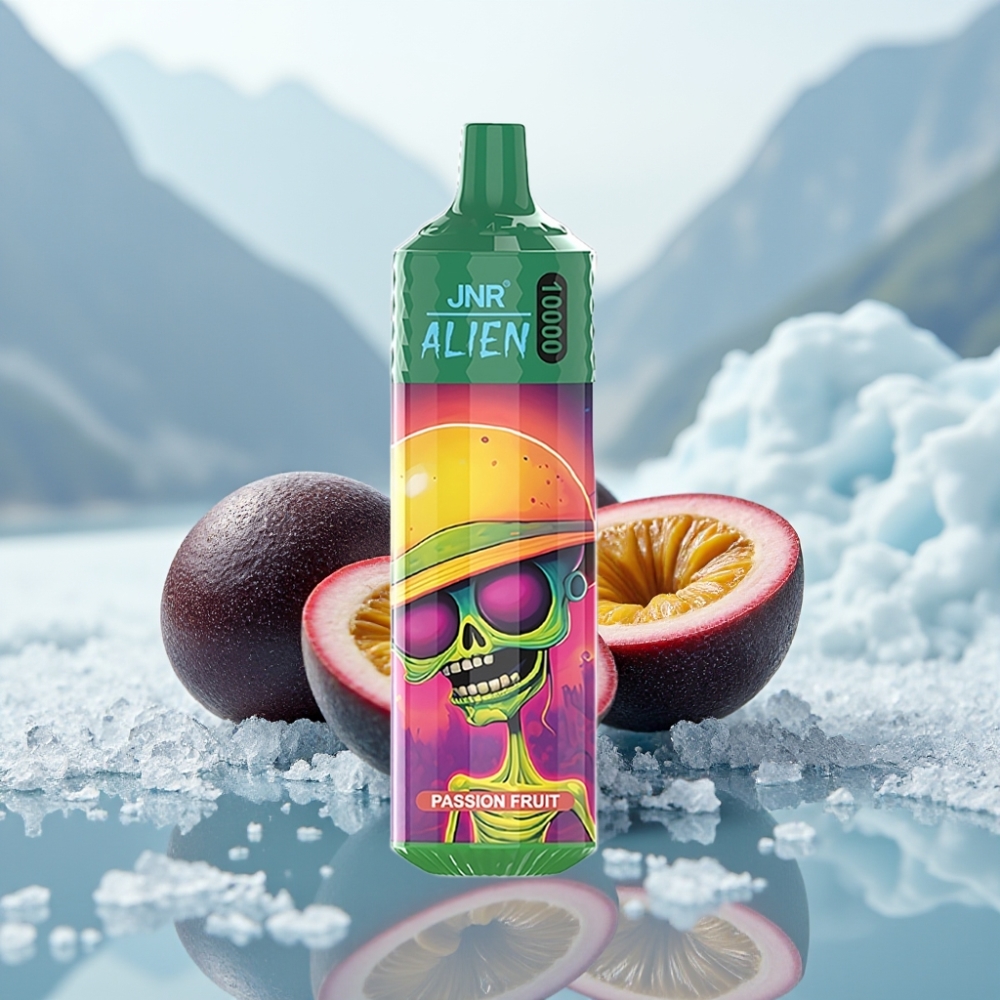 JNR Alien 10000 Puffs Maracujá 850mAh Tipo-C