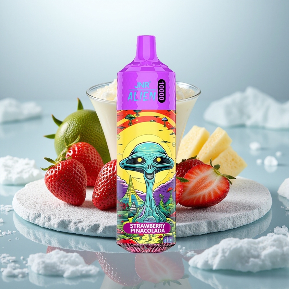 JNR Alien 10000 Puffs Morango Pina Colada 850mAh RGB