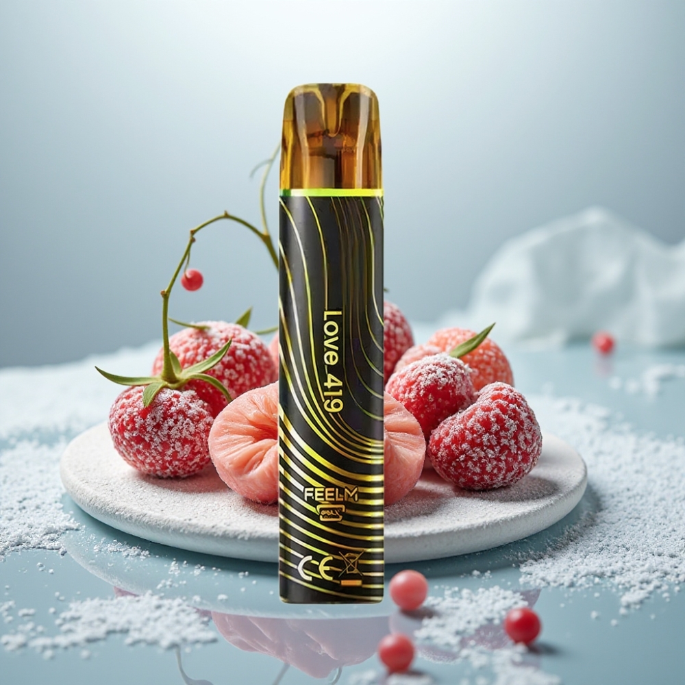 JNR Black&Golden 800 Puffs Amor 419 Descartável 550mAh 2ml TPD 2% JNR Black&Golden 800 Puffs Amor 419 Descartável 550mAh 2ml TPD 2%