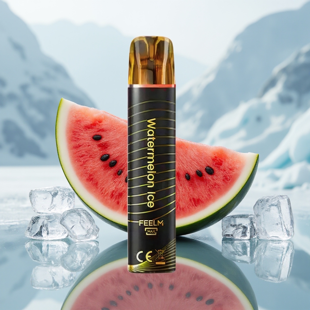 JNR Black&Golden 800 Puffs Melancia Gelo Capacidade da Bateria 550mAh