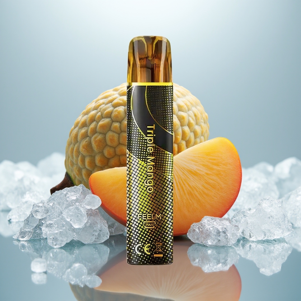 JNR Black&Golden 800 Puffs Triple Manga Disposable Vape 550mAh 2ml TPD