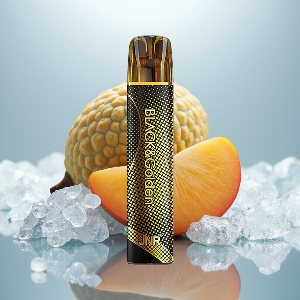 JNR Black&Golden 800 Puffs Triple Manga Disposable Vape 550mAh 2ml TPD