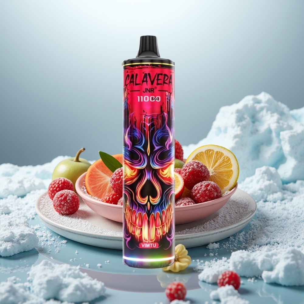 JNR Calavera 11000 Puffs Vimtu Disposable Vape Porta Tipo-C Bateria 850mAh