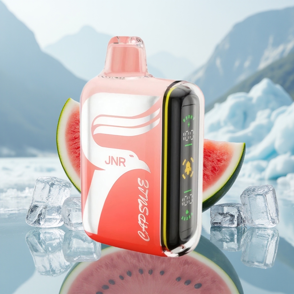 JNR Capsule 15000 Puffs Disposable Vape Melancia Brazz Ice 850mAh 20ml JNR Capsule 15000 Puffs Disposable Vape Melancia Brazz Ice 850mAh 20ml