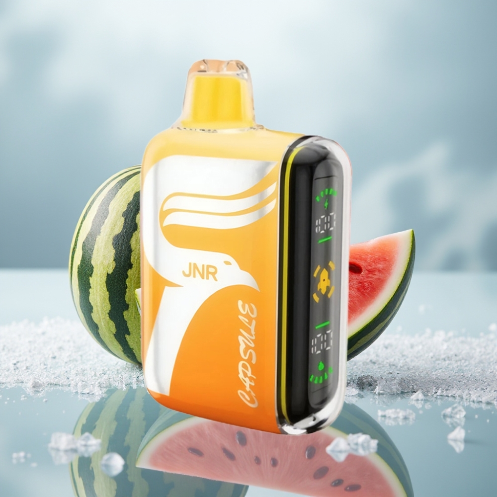 JNR Capsule 15000 Puffs Disposable Vape Melancia Irchee 850mAh 20ml JNR Capsule 15000 Puffs Disposable Vape Melancia Irchee 850mAh 20ml