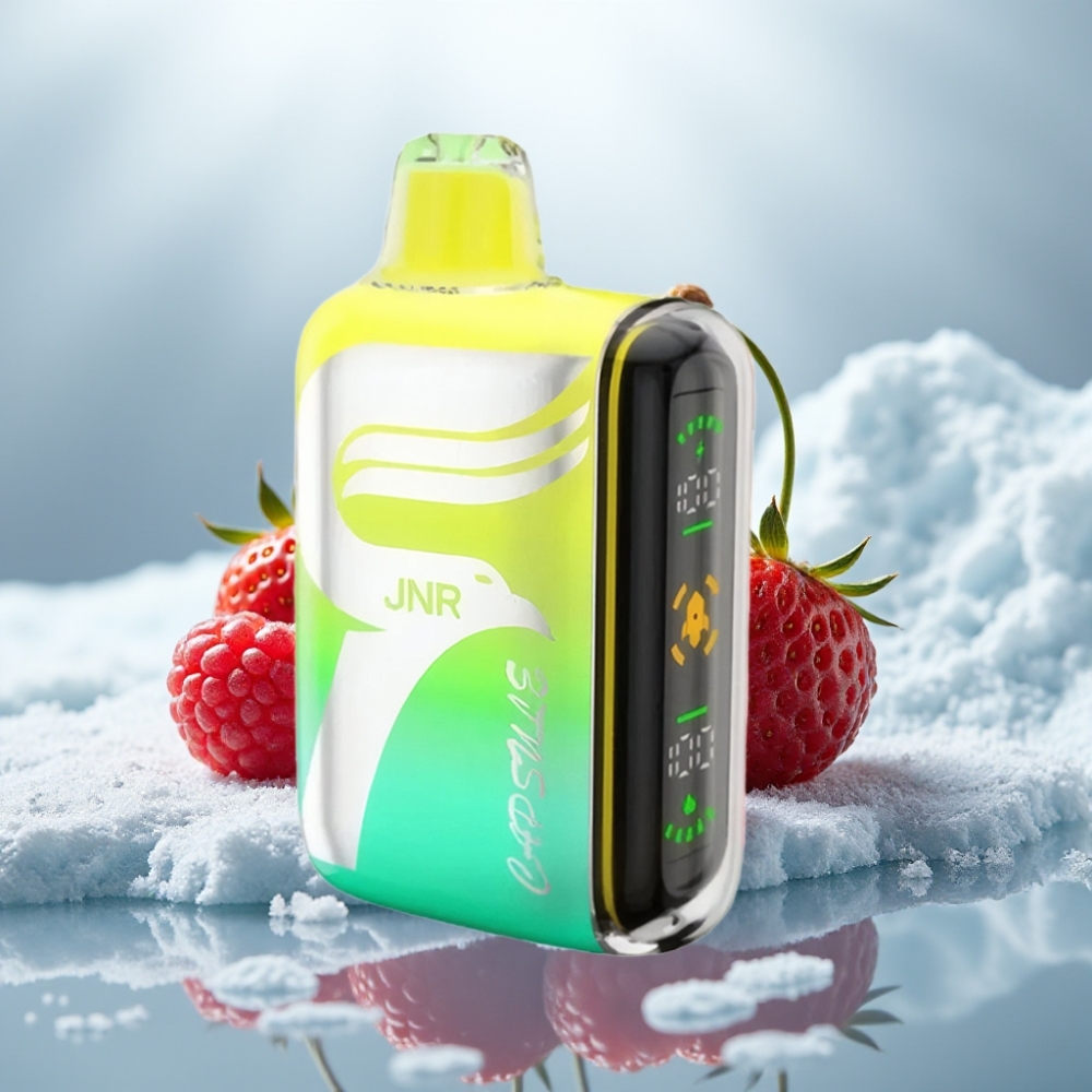 JNR Capsule 15000 Puffs Disposable Vape Morango Framboesa Cereja 20ml 850mAh JNR Capsule 15000 Puffs Disposable Vape Morango Framboesa Cereja 20ml 850mAh