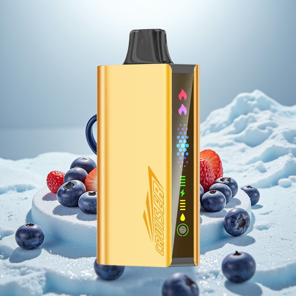 JNR Cruiser 12000 Puffs Explosão de Mirtilo Vape Descartável Sem Recarga 3500mAh JNR Cruiser 12000 Puffs Explosão de Mirtilo Vape Descartável Sem Recarga 3500mAh