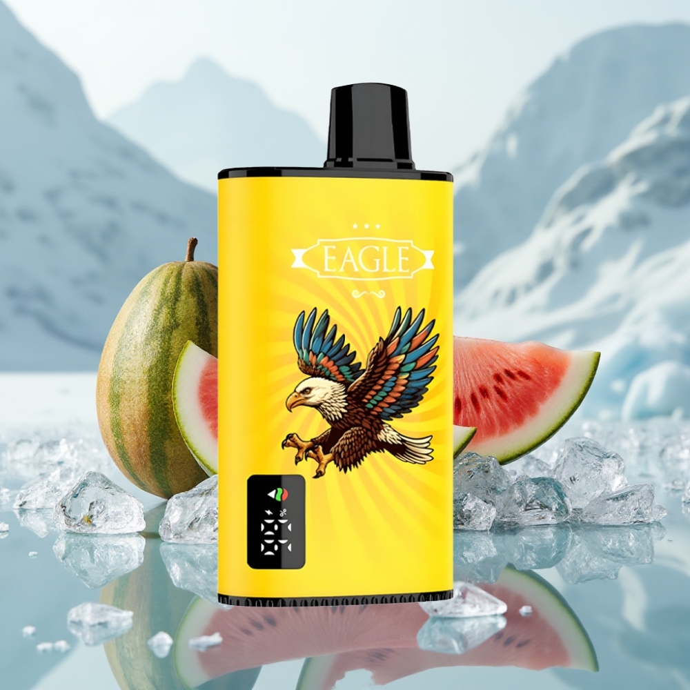 JNR EAGLE Smart 23000 Puffs Disposable Vape Kiwi Melancia Gelo Tela Digital 750mAh JNR EAGLE Smart 23000 Puffs Disposable Vape Kiwi Melancia Gelo Tela Digital 750mAh