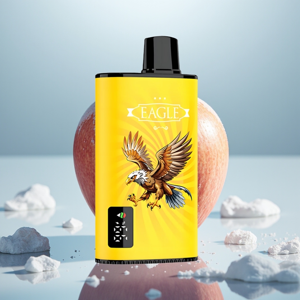 JNR EAGLE Smart 23000 Puffs Maçã Dupla Tela Digital e Bateria 750mAh