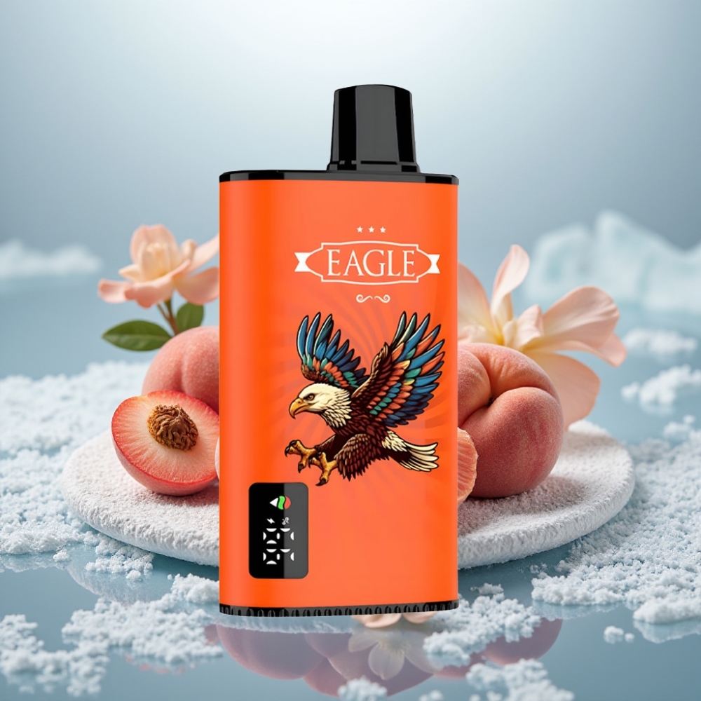 JNR EAGLE Smart 23000 Puffs Pêssegos Suculentos Tela Digital 750mAh