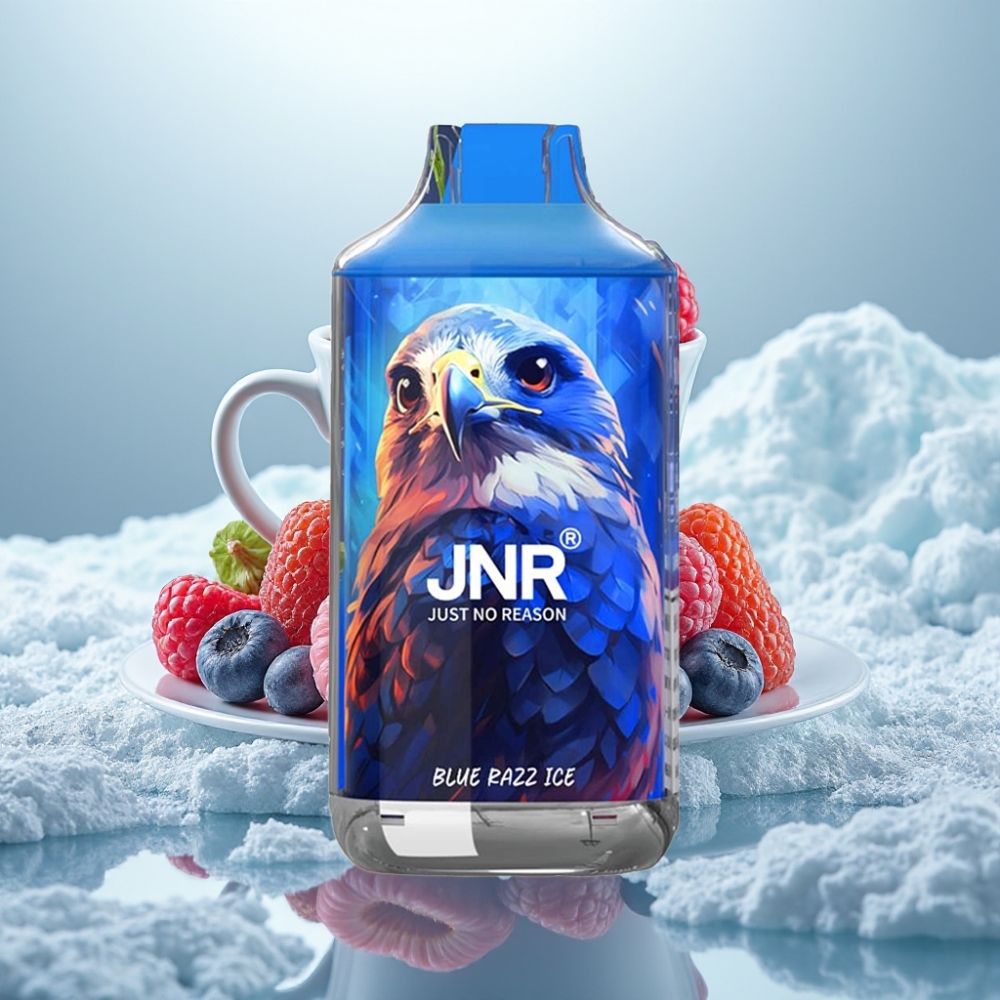 JNR Falcon 16000 Puffs Disposable Vape Blue Razz Ice 22ml 850mAh
