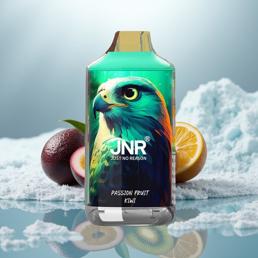 JNR Falcon 16000 Puffs Disposable Vape Maracujá Kiwi 22ml Dual Mesh