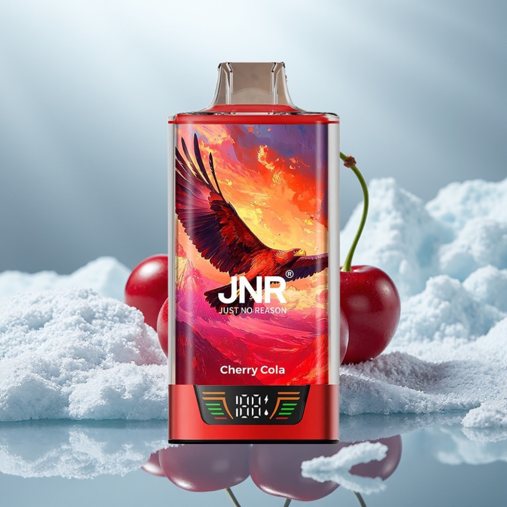 JNR Falcon Pro 28000 Descartável Vape Cereja-Cola 30ml 950mAh JNR Falcon Pro 28000 Descartável Vape Cereja-Cola 30ml 950mAh